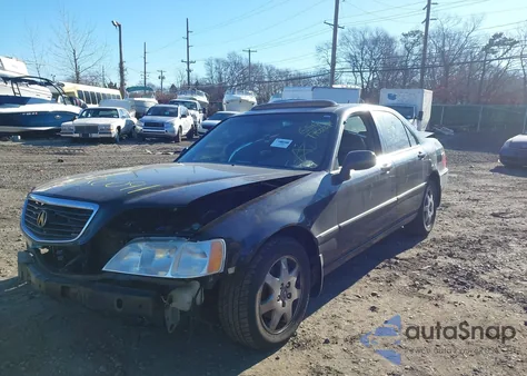 2002 Acura Rl 3.5 z USA, uszkodzony, nr VIN JH4KA96662C004561